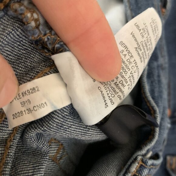 Madewell High Rise Tapered Leg Blue Denim Jeans 28 Casual Essential - Picture 7 of 7